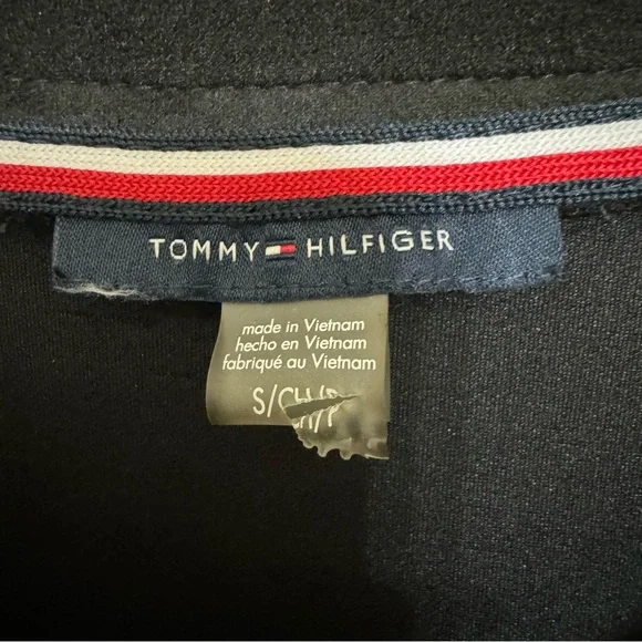 Tommy Hilfiger faux suede black blazer S - Picture 6 of 7